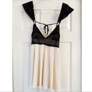 MODA International crochet top